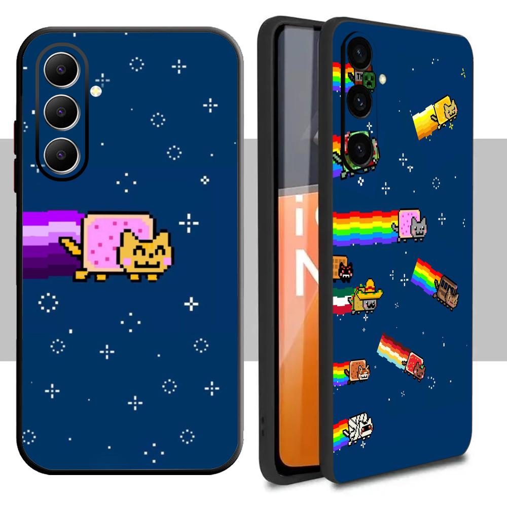 Samsung Galaxy A55 - Custodia per telefono Nyan Cat alla