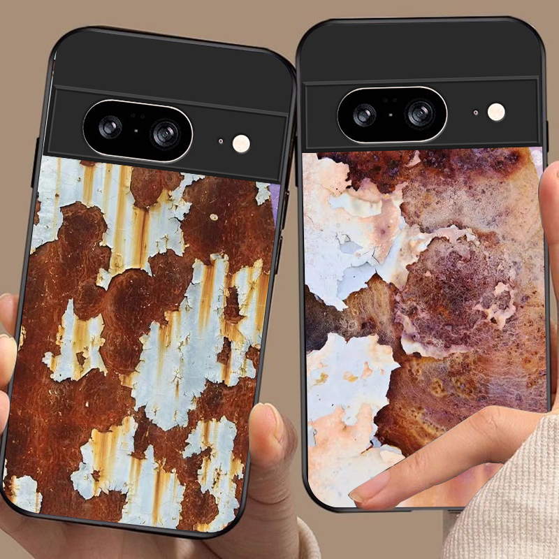 Google Pixel 8A - Custodia per telefono in vetro nero
