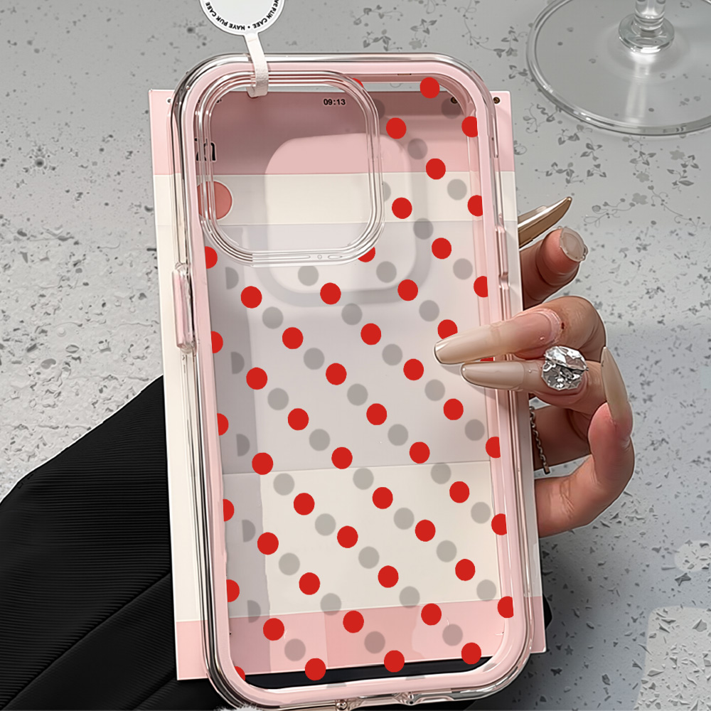 Apple Iphone 15 Pro Max - Custodia Trasparente Morbida 2-in-1 con Protezione