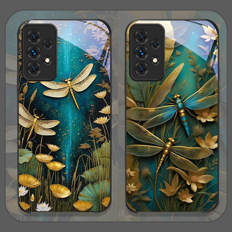 Samsung Galaxy A55 - Custodia per telefono in vetro temperato