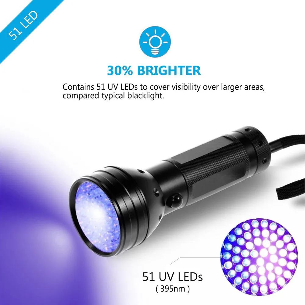 51 LED, luce UV, 5 pezzi per c - Liquid Uv Glue Kit recensione e prezzo