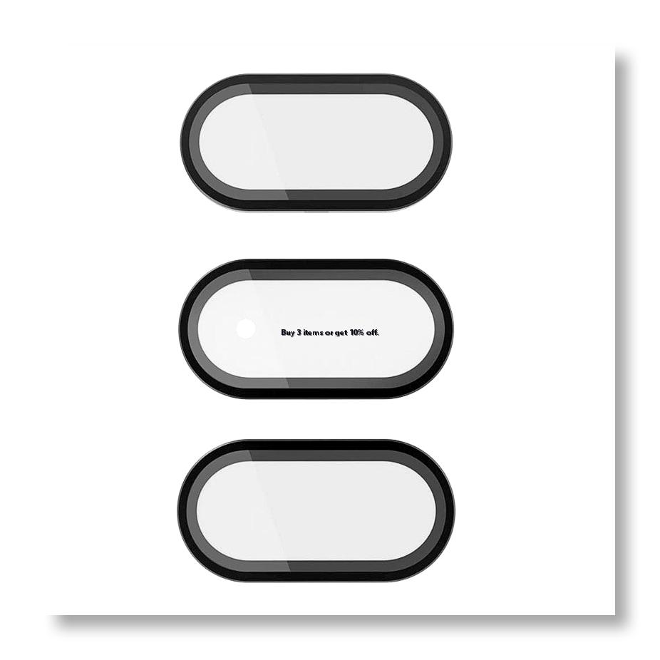 NUOVO set da 3 pellicole prote - Camera Lens Protector recensione e prezzo